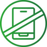No Touch Technology Creative Icon Design vector