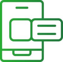 Mobile Boarding Pass Creative Icon Design vector