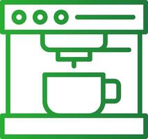 Coffee Machine Creative Icon Design vector