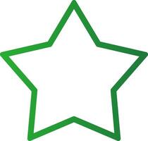 Star Creative Icon Design vector