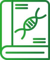 Bio Book Creative Icon Design vector