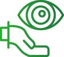 Primary Eye Care Creative Icon Design vector