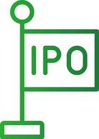 Ipo Creative Icon Design vector