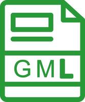 GML Creative Icon Design vector
