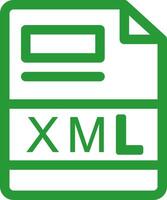 XML Creative Icon Design vector