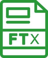 FTX Creative Icon Design vector