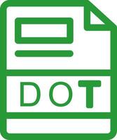 DOT Creative Icon Design vector