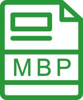 MBP Creative Icon Design vector