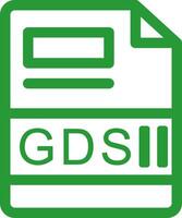 GDSII Creative Icon Design vector