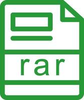 rar Creative Icon Design vector