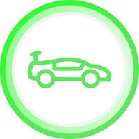 Super Car Creative Icon Design vector