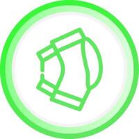 Kneepad Creative Icon Design vector