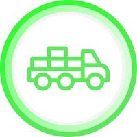 Mover Truck Creative Icon Design vector