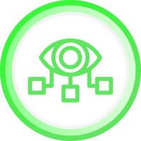 Vision Creative Icon Design vector