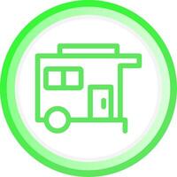 Caravan Creative Icon Design vector