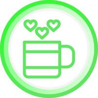 Love Tea Creative Icon Design vector