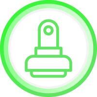 Rubber Stamp Creative Icon Design vector