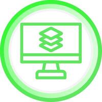 Layers Creative Icon Design vector