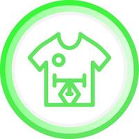 T Shirt Creative Icon Design vector