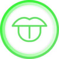 Tongue Creative Icon Design vector