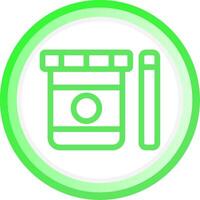 Urine Test Creative Icon Design vector