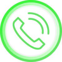 Call Creative Icon Design vector