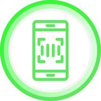 Barcode Creative Icon Design vector