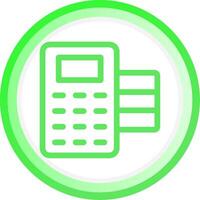 POS Terminal Creative Icon Design vector