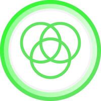 RGB Creative Icon Design vector
