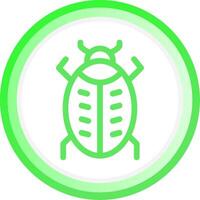 Bug Creative Icon Design vector