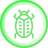 Bug Creative Icon Design vector