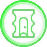 Pencil Sharpener Creative Icon Design vector