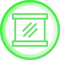 Mirror Creative Icon Design vector
