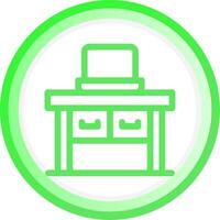 Desk Creative Icon Design vector