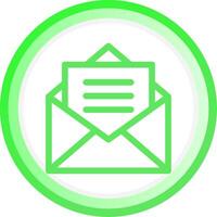 Email Creative Icon Design vector