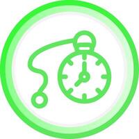 diseño de icono creativo de reloj de bolsillo vector