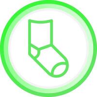 Sock Creative Icon Design vector