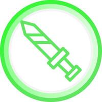 Sword Creative Icon Design vector