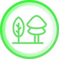 Trees Creative Icon Design vector