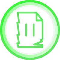 Paper Creative Icon Design vector
