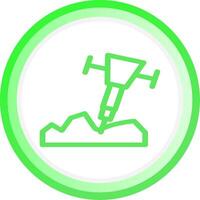 Drill Creative Icon Design vector