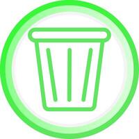 Trash Creative Icon Design vector