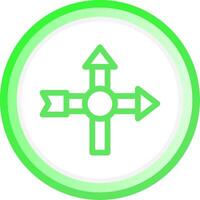 Directions Creative Icon Design vector