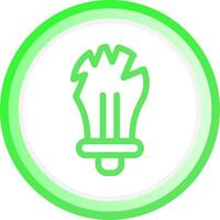 Bulb Creative Icon Design vector