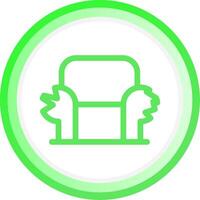 Sofa Creative Icon Design vector