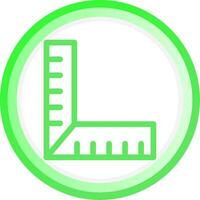 Ruler Creative Icon Design vector