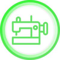 Sewing Machine Creative Icon Design vector