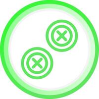 Buttons Creative Icon Design vector
