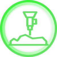 Mining Creative Icon Design vector