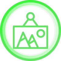 Frame Creative Icon Design vector